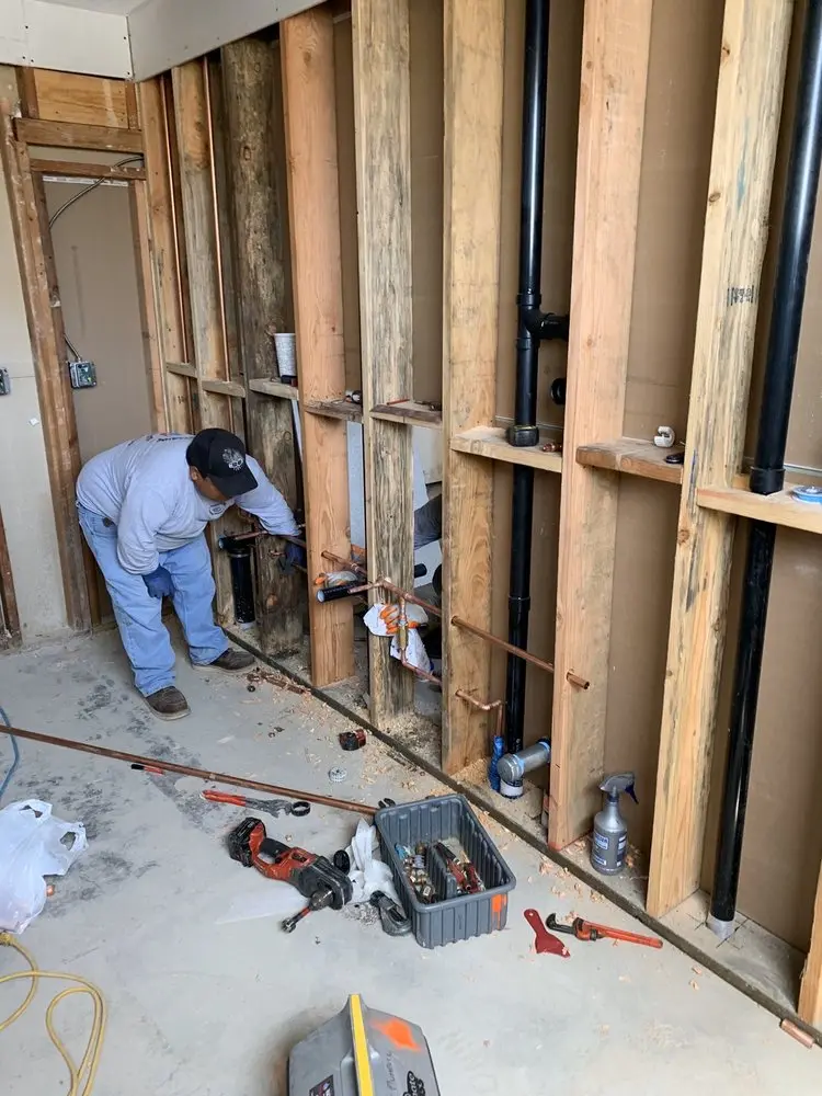 Commercial rough-in plumbing for Trenchless Sewer Repair in Wyoming Meadows